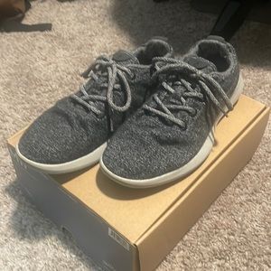 Grey Allbirds Wool Runners Mens Size 10
